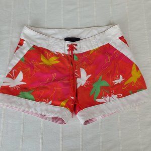 OAKLEY FLOWER PRINT SWIMMING SHORTS